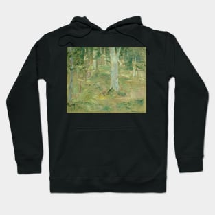 Foret de Compiegne by Berthe Morisot Hoodie